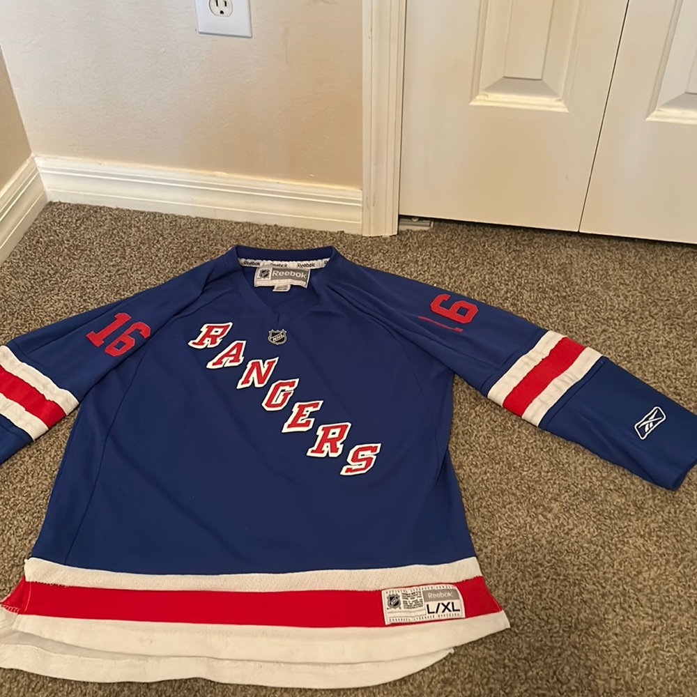 Vintage rangers hockey jersey (Avery) Youth L
